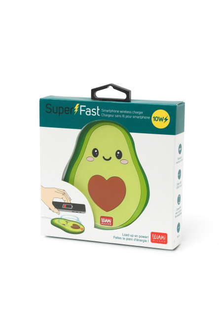 Bezdrôtová nabíjačka Legami Super Fast - Wireless Charger - Avocado