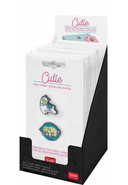 Súprava samolepiek Legami Cutie - Set Of 2Metal Stickers - Take It Easy