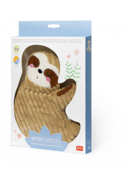 Hrejivý vankúšik Legami Warm Cuddels - Heat Pack - Sloth