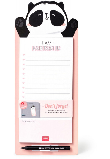 Magnetický odtrhávací blok Legami Nechcem Forget - Magnetic Notepad - Panda