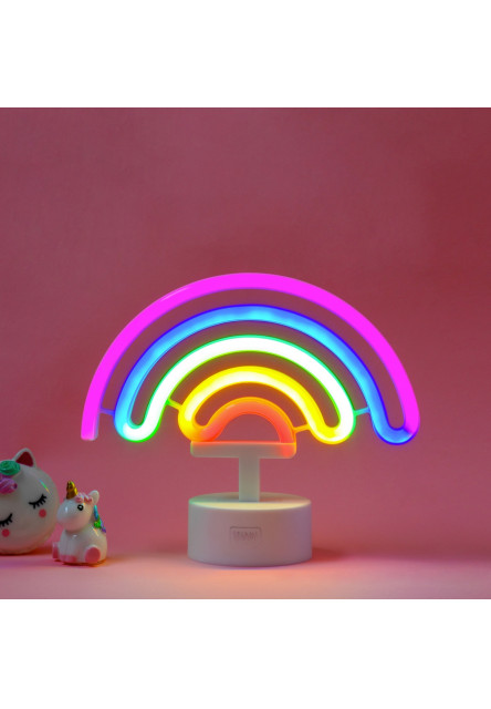 Ľad lampička Legami It'S A Sign - Neon Effect Led Lamp - Rainbow