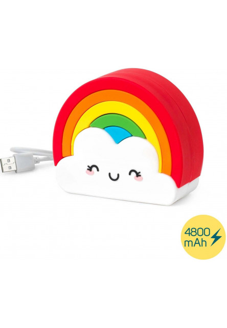 Detská powerbanka Legami 4800 mAh - dúha