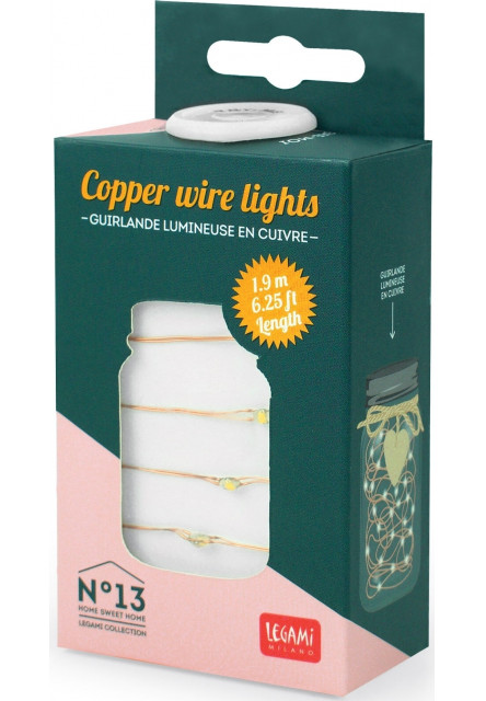 Dekoratívne svetielka Legami Copper wire lights
