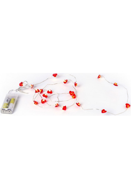 Dekoratívne svetielka Legami Ľad string lights - heart
