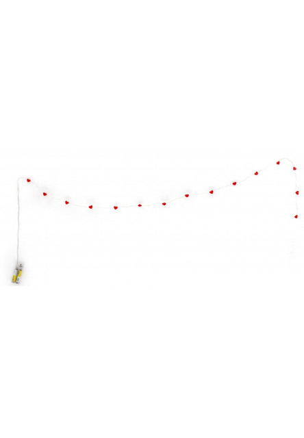 Dekoratívne svetielka Legami Ľad string lights - heart