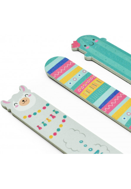 Pilník na nechty Legami Nails before males - set of 3 nail files - flama