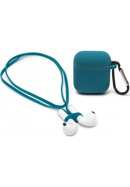 Puzdro na slúchadlá Legami Kit airpod 1-2 case - petrol blue