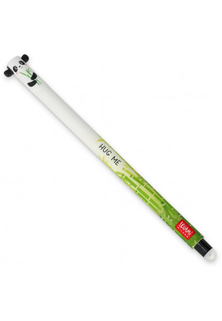 Gumovacie pero Legami Erasable Gel Pen - Erasable Pen - Panda - Black Ink
