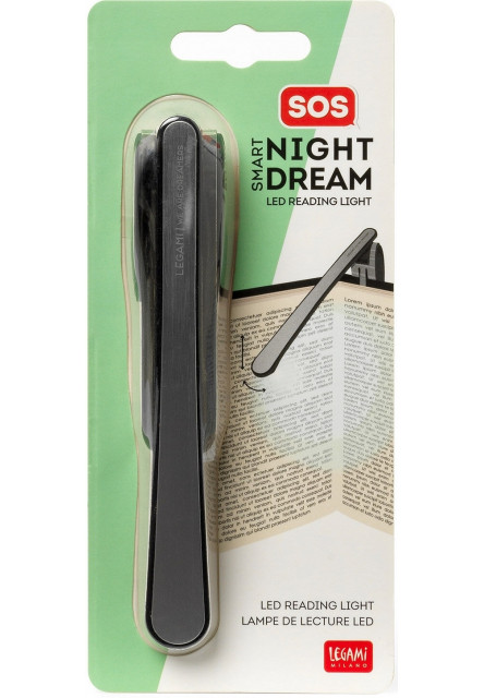 Lampička na knižku Legami Smart night dream-orientable ľad reading light