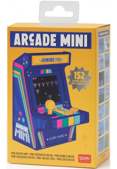 Arkádový mini automat so 152 retro hrami