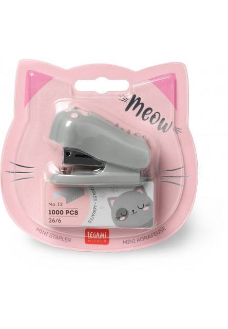Zošívačka Legami Mini Friends Stapler - MeowLegami Mini Stapler - Meow - Kitty