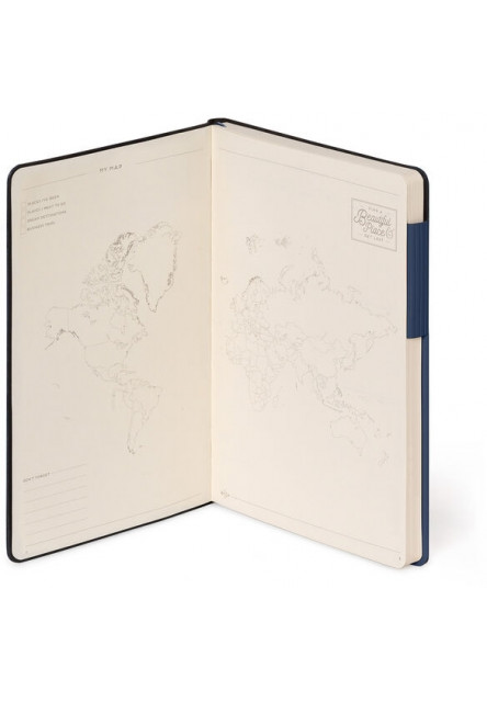 Zápisník Legami My Notebook - Medium Lined Blue
