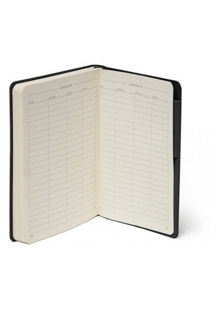 Zápisník Legami My Notebook - Small Lined Black