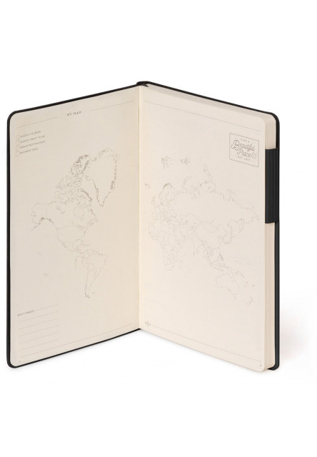 Zápisník Legami My Notebook - Medium Plain Black