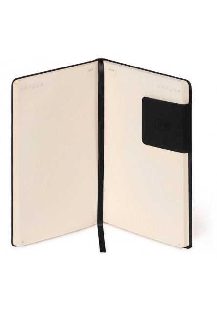 Zápisník Legami My Notebook - Medium Plain Black