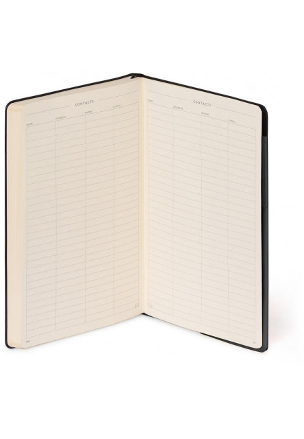 Zápisník Legami My Notebook - Medium Plain Black