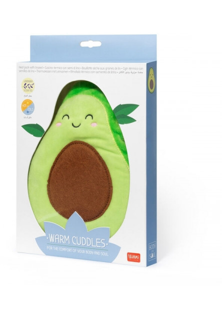 Hrejivý vankúšik Legami Warm Cuddels - Heat Pack - Avocado