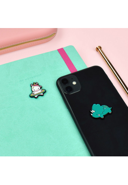 Sada samolepek Legami Cutie - Set Of 2 Metal Stickers - Unicorn
