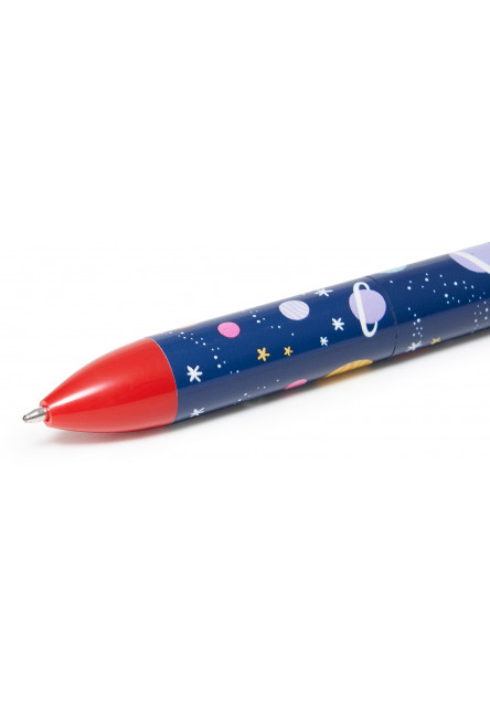 Dvojfarebná pera Legami Click&Clack Two Color Pen-Space