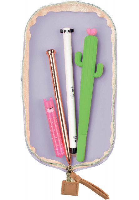 Peračník Legami Cute ! - Soft Silicone Pencil Case - Lilac