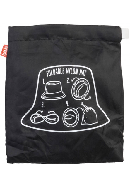 Klobúk do dažďa Legami Sos Sanpei Foldable Rain Hat - Black