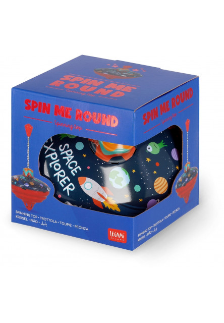 Káča Legami Spin Me Round - Spinning Top - Space