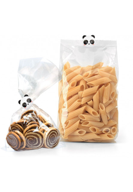 Súprava štipcov na vrecká Legami Set Of 6 Bag Clips - Bag Clips - Panda