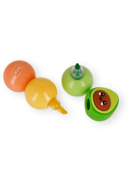 Zvýrazňovač 3 v 1 3-In-1 Highlighter Legami - Avocado