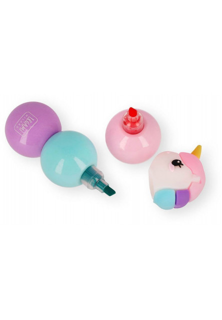 Zvýrazňovač 3 v 1 3-In-1 Highlighter Legami - Unicorn