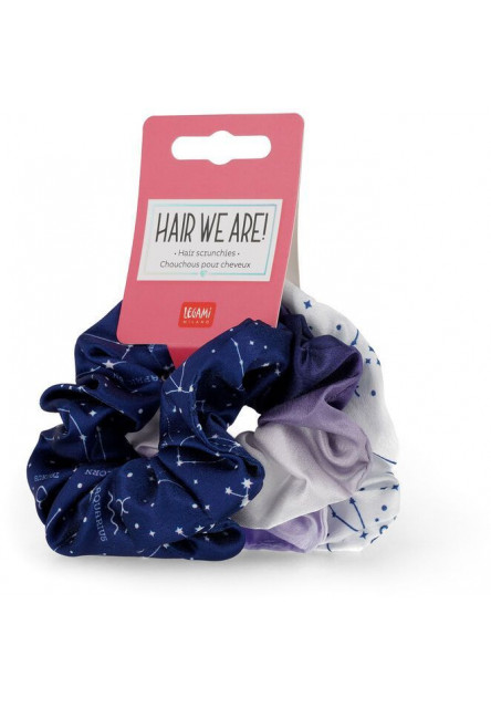 Set Of 3 Hair Scrunchies Legami - Hair We Are! - Stars