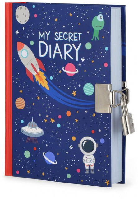 Denník na zámok Legami My Secret Diary - Space
