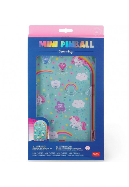 Mini hra Pinball Legami Mini Pinball - Unicorn