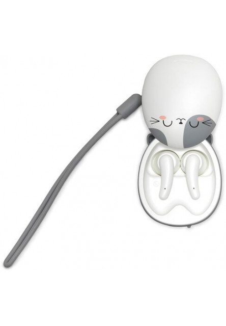 Bezdrôtové slúchadlá Legami Wireless Earbuds - Be Free - Meow