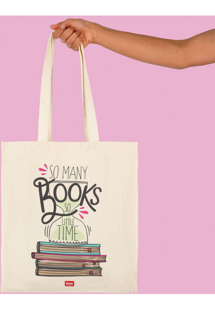 Bavlnená taška Legami Cotton Bag - Book Lover