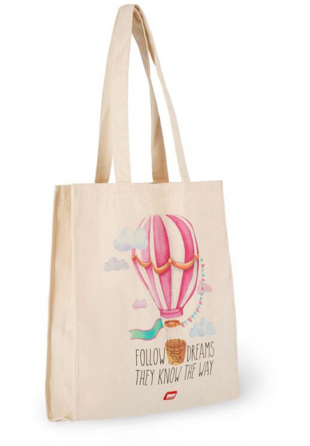 Bavlnená taška Legami Cotton Bag - Air Balloon