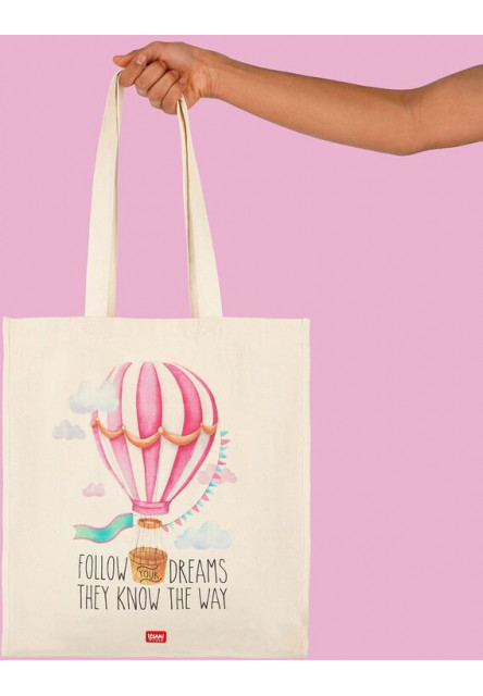 Bavlnená taška Legami Cotton Bag - Air Balloon