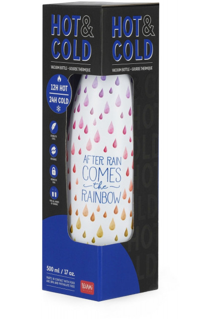 Termo fľaša Legami Hot & Cold - Vacuum Bottle - 500 ml - After Rain