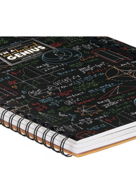 Poznámkový blok Legami Maxi Trio Spiral Notebook - Genius