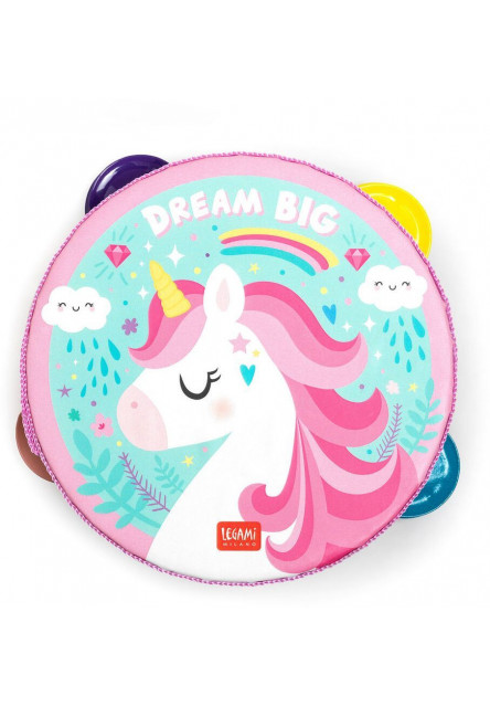 Tamburína Shake It Up Legami - Tambourine - Unicorn