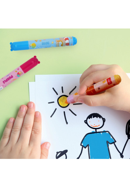 Set fixiek Legami Set Of 12 Markers - Teddy Friends