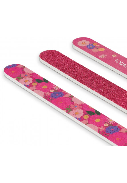 Set pilníkov Legami Nails Before Males - Set Of 3 Nail Files - Flowers