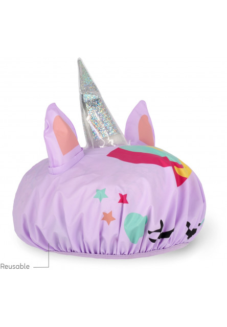 Kúpacia čiapka Legami Shower Must Go On - Shower Cap - Unicorn