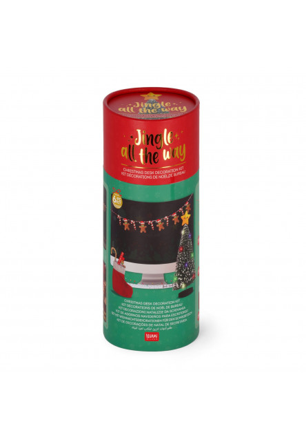 Set na stolné dekorácie Legami Jingle All The Way - Christmas Desk Decoration Kit