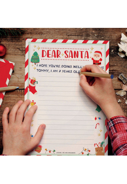 List pre Santu set Legami Dear Santa… - Santa Claus Letter Kit