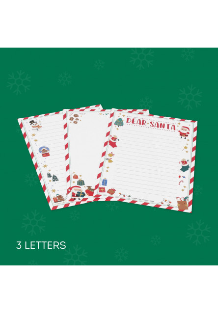 List pre Santu set Legami Dear Santa… - Santa Claus Letter Kit