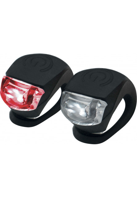 Set svetiel na bicykel Legami Bike Light Set - Set Of 2 Led Lights For Bikes
