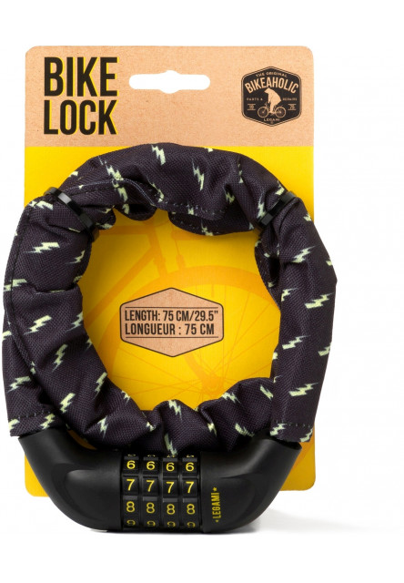 Kódový zámok na bicykel Legami Bike Lock - Flash