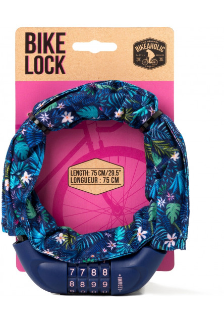 Kódový zámok na bicykel Legami Bike Lock - Flora