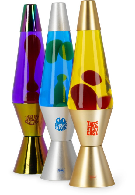 Lávová lampa Legami Magmastic! - Lava Lamp - Silver
