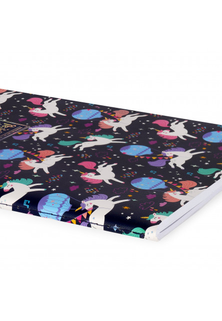 Zápisník Legami Quaderno - Large Lined - Unicorn